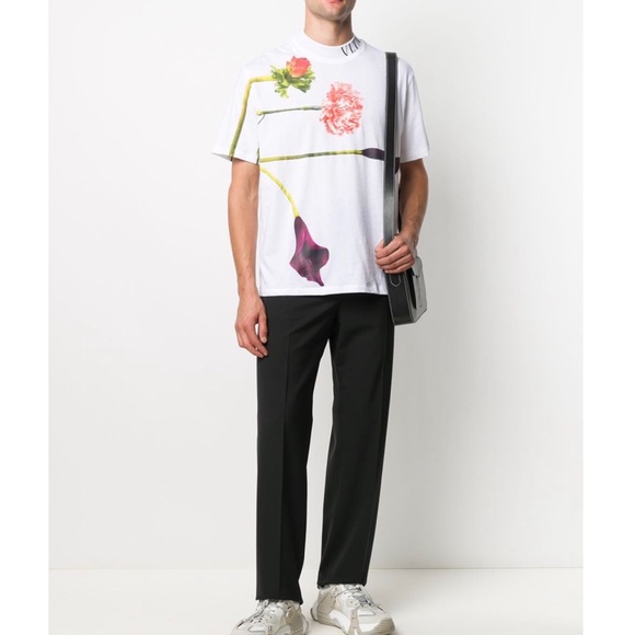 Valentino floral print T-shirt white / multicolor - Picture 11 of 13